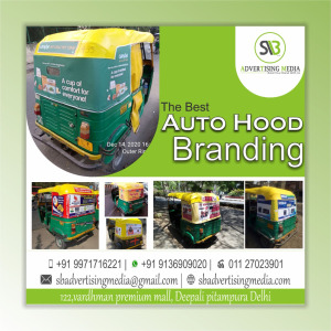 Auto rickshaw Advertising